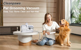 Kit Cleaning Low Noise Grooming Comb Pet Vacuum Cleaner Dog Brush Hair Trimmer