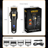 2024 New WMARK NG-2020C All-metal Rechargeable Electric Clipper with 440C Blade Hair Cutting hine