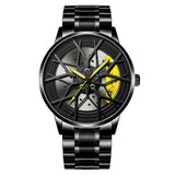 Waterproof Men's Luminous Wheel Watch