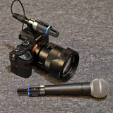 Lekato Mw-1 Wireless Microphone System Wireless Receiver Transmitter System Rechargeable Wireless Guitar 5.8Ghz Plug On Xlr