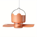 1pc Ceiling Fan Household Portable Remote Control Timing Fan Dormitory Electric Fan Small Fan Usb Three-Gear Adjustable Cooler Mini Portable Fan Teacher's Day Halloween Christmas Wedding Birthday Party Favor