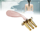 Magnetic fork meridian acid removing massage stick, magnetic prosthetic hammer to dredge lymph shujing Huoluo