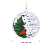 Bird Holiday Ornament Home Decor Wood Ornaments Red Birds For Fireplaces Christmas Trees Doors