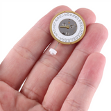 Quartz Accessories 6 Jewels for ISA 220 Watch Date At 3 O'Clock Single Calendar Movement Replace
