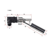 4PC Liquid Float Water Level Sensor Side Mount Float Switch Safe Stainless Steel Under 220V
