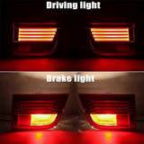 Car Inner Tail Light Rear Lamp Without Bulb Rear Fog Light Brake Lamp Turn Signal Light for X5 E70 DS