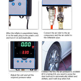 Fully Automatic Iator Wall-Mounted Digital Display Air Pump Tire Auto Repair Shop Iation Equipment