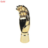 1PCS Right Hand Hand Mannequin Electroplated Model Clothing Shop Window Jewelry Display Women Gloves Jewelry Model Stand