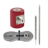 5M/16.4FT 14M-30Mhz 300W HF QRP Antenna Stainless Steel For USDX Radio