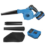 Cordless Kit Jobsite Blower Fast Charger 3 Variable Speeds for Blowing Dust, Leaf Light Duty Worhop Cleaning