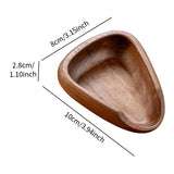 Weighing Espresso Dosing Cup Portable Bowl Wood Coffee Bean Measuring Container for Household