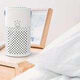 1pc, Mini Portable Air Purifier, Portable High Efficiency Air Purifier For Travel, Helps Alleviate Allergies, Eliminates Smoke