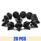 10/20/30/40/50pcs 8mm Auto Fasteners Rivets Car Bumper Door Panel Fender Liner Clips Retainer Honda for Nissan