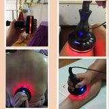 Vibration Electronic Body Shaping Slimming Device BIO Microcurrent Meridian Scrape Therapy heat therapy and electrotherapy brush