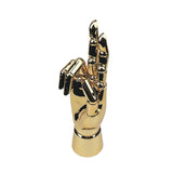 1PCS Right Hand Hand Mannequin Electroplated Model Clothing Shop Window Jewelry Display Women Gloves Jewelry Model Stand