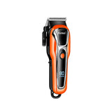 Kemei KM-1990PG Usb Charging Lcd Liquid Crystal Digital Display High Power Professional Hair Salon Electric Hair Clipper