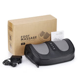 Electric Foot Leg Massager Deep Tissue Shiatsu Kneading Relax Heated Roller Calf Relieve Stress Feet Muscle Pain Relief