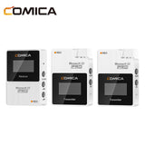 COMICA BoomX-D PRO D2 One-Trigger-Two 2.4G Dual-Channel Wireless Microphone System Built-in 8G Memor