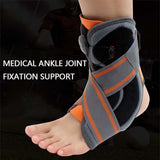 1PC Pressurized Bandage Ankle Support Ankle Brace Protector Foot Strap Elastic Belt Fitness Sports Gym Badminton Accessory