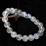 Natural Blue Moonlight Cream Body Crystal Bracelet