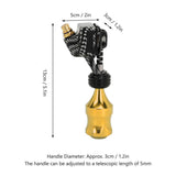 Adjustable Tattoo Machine Electro Galvanized Alloy Motor Tattoo Pen Anti Slip Strong Conductivity Tattoo Motor Pen