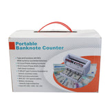 K-1000U Portable Foreign Currency Verification Machine Small US Euro Multi country with Battery Carrying