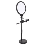 26Cm Photography Lighting Tripod Stand with Phone Ringlight - LED Selfie Remote Lamp, Live Fill Light, Easy to Use.