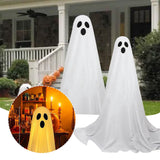 Halloween LED Glow Ghost Holiday Ghosts Shape Lights Luminous Hangable Pendant Horror Props Festival Party Decoration