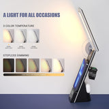 3 In 1 Wireless Charger Stand for IPhone 13 12 11 Pro Max Alarm Clock Table Lamp Wireless Chargers for Apple Watch Airpods