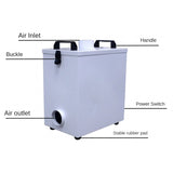 120W Pure Air Fume Extractor Industrial Smoke Purifier for Laser Marking Cutter Machine Laser Engraving Machine smoke treatment