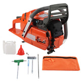 HUS 365 Circular Saw Gasoline Chainsaw Head 2 Stroke 3.4KW 9000rpm 65.1CC Chainsaw Power Head for Garden Lawn
