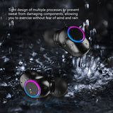 F12 TWS Wireless Bluetooth Headset Noice Reduction Waterproof Earbuds with Mic Power Display Touch Control Headphones Hot Sale
