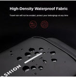 Multifunction Patent Leather Cycg Chest Waterproof Crossbody Anti-theft Travel Bag Male USB Charging Pack