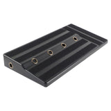 Rockhouse RPB-1BK Big Size Effects Pedal Board Sturdy Pedalboard Case with Sticking Tape Guitar Pedals Accessories