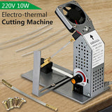 220V 10W Mini Electric Thermal hine Temperature Adjustment with Blade Cutting Tool Nylon Satin Heating Ribbon