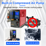 SUNKKO A300+ Built-in Air Compressor Integrated Lithium Battery Spot Welder 6000W 1200A Industrial Grade Pneumatic