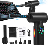 Compressed Cleaner With Digital Screen Brush Motor 100W 7500mAh Replace Air Can/ Computer Duster Car Cleaning Supplie