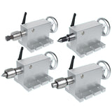 Movable Mohs CNC Tailstock Telescc Stroke 45MM Center Height 65MM for 4 MT2 Rotary Axis Woodworking Lathe Tools