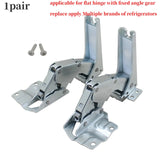 1Pair Fridge freezer door Hinges for Siemens Bosch Built-in refrigerator flat hinges
