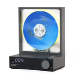 Retro Bluetooth RGB Dazzg Colour Light Rechargeable Audio CD Album Music Player Speaker Decoration Gift