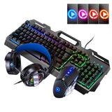 Game Keyboard Earphone Of Real nical Key Mouse Set