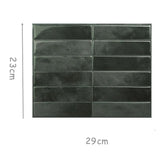 3pcs Self-adhesive 3D Wall Panel Peel and Stick Bacplash for Kitchen Waterproof Tile Sticker