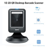 Barcode scanner all-round desktop automatic sensing data matrix supermarket usb barcode reader 1D 2D QR code