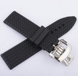 Chopard Butterfly Buckle Silicone Rubber Strap