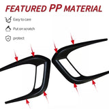 Car Front Light Fog Lamp Garnish Strip Eyebrow Cover Trim For Suzuki Vitara 2016-2020