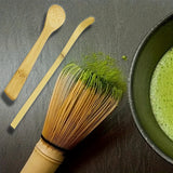 1pc BambooWorx Tea Set, Matcha Whisk, Traditional Spoon, Teaspoon, The Perfect Set For Preparing Traditional Matcha Cups