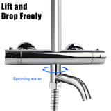 Bathroom Shower Faucet Thermostatic Mixer Valve Valvola Termostatica New Arrival High Quality Inelligent Bathtub Mixer
