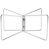 Portable Fridge Ice Box Camping Folding Cooler Stand Frame Stainless Steel Lage Rack for Cooking Fishing Picnic Outdoor