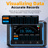 3in1 Oscilloscope Multimeter Dual Channel Oscillometer Signal Generator hine 4.3inch IPS Display Oscope Meter 250MSa/s