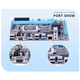 H81 Motherboard Support SATA 3.0 2.0 Micro-ATX LGA1150 Desktop Computer Mainboard PCI Express X16 X1 M.2 Nvme/NGFF Slot